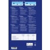 Das Bild ist ein Produktinformationsblatt für Business Inkjet Paper, das Spezifikationen in verschiedenen Sprachen, einschließlich Deutsch, Englisch, Französisch, Dänisch, Finnisch, Niederländisch, Russisch und Polnisch, enthält. Es enthält Informationen zur Druckqualität, zu den Merkmalen und zu den Kundenunterstützungsoptionen, sowie eine Tabelle, die verschiedene Inkjet-Papierarten vergleicht.