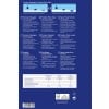 Das Bild zeigt eine Produktinformationskarte für Premium-Fotopapier mit Details zu Eigenschaften, Spezifikationen und Empfehlungen in mehreren Sprachen, darunter Deutsch, Englisch, Französisch und andere.