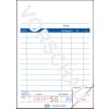 Formularabbildung: Avery Zweckform, Artikel: 2835, Kassenblock, 100 x 160 mm, A6, 2 x 50 Blatt/Buch