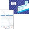 Produktabbildung mit Formularvorschau: Avery Zweckform, Artikel: 2835, Kassenblock, 100 x 160 mm, A6, 2 x 50 Blatt/Buch