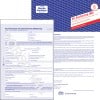Produktabbildung mit Formularvorschau: Avery Zweckform, Artikel: 2880, Kaufvertrag für ein gebrauchtes Kfz, 210 x 297 mm, A4, 2 x 4 Seiten/Formular