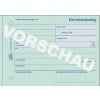 Formularabbildung: Avery Zweckform, Artikel: 304, Einnahmebeleg, 148 x 105 mm, A6 quer, 50 Blatt/Buch