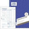 Produktabbildung mit Formularvorschau: Avery Zweckform, Artikel: 305, Kassenbericht, 148 x 210 mm, A5, 50 Blatt/Buch