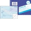 Produktabbildung mit Formularvorschau: Avery Zweckform, Artikel: 306, Quittung MwSt. separat ausgewiesen, 148 x 105 mm, A6 quer, 2 x 50 Blatt/Block