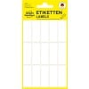 Packungsabbildung: Avery Zweckform Non A4 Universal-Etiketten zur Handbeschriftung, Artikel:  3076, Format: 38 x 14 mm, Inhalt: 90 Etiketten / 6 Bögen, 15 Etiketten/Bogen