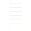 Abbildung Einzelbogen, Artikel: 3086, Vielzweck-Etiketten, Format: 50 x 14 mm, 8 Etiketten/Bogen