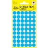 Packungsabbildung: Avery Zweckform Farbige Markierungspunkte, Artikel:  3142, Format: ⌀ 12 mm, Inhalt: 270 Markierungspunkte / 5 Bögen, 54 Markierungspunkte/Bogen