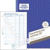 Produktabbildung mit Formularvorschau: Avery Zweckform, Artikel: 318, Kassenbestandsrechnung, 148 x 210 mm, A5, 50 Blatt/Buch
