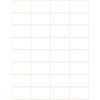 Abbildung Einzelbogen, Artikel: 3319, Vielzweck-Etiketten, Format: 29 x 18 mm, 32 Etiketten/Bogen