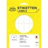 Packungsabbildung: Avery Zweckform Non A4 Universal-Etiketten zur Handbeschriftung, Artikel:  3324, Format: 38 x 18 mm, Inhalt: 648 Etiketten / 27 Bögen, 24 Etiketten/Bogen