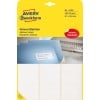 Packungsabbildung: Avery Zweckform Etiketten zur Handbeschriftung, Artikel:  3348, Format: 67 x 38 mm, Druckereignung: Schreibmaschine, Inhalt: 420 Etiketten / 20 Bögen, 21 Etiketten/Bogen