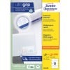 Packungsabbildung: Avery Zweckform Universal-Etiketten, permanent haftend, Artikel:  3424-200, Format: 105 x 48 mm, Druckereignung: Inkjet,Laser s/w,Farblaser, Inhalt: 2.640 Etiketten / 220 Bögen, 12 Etiketten/Bogen