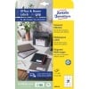 Packungsabbildung: Avery Zweckform Universal-Etiketten, permanent haftend, Artikel:  3481-10, Format: 70 x 41 mm, Druckereignung: Inkjet,Laser s/w,Farblaser, Inhalt: 210 Etiketten / 10 Bögen, 21 Etiketten/Bogen