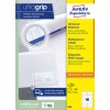Packungsabbildung: Avery Zweckform Universal-Etiketten, permanent haftend, Artikel:  3484, Format: 105 x 37 mm, Druckereignung: Inkjet,Laser s/w,Farblaser, Inhalt: 1.600 Etiketten / 100 Bögen, 16 Etiketten/Bogen