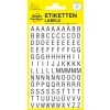 Packungsabbildung: Avery Zweckform Buchstaben und Zahlen, Artikel:  3720, Format: 85 x 160 mm, Inhalt: 240 Sticker / 2 Bögen, 120 Sticker/Bogen