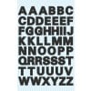 Abbildung Einzelbogen, Artikel: 3780, Buchstaben-Etiketten, Format: 85 x 160 mm, 52 Sticker/Bogen