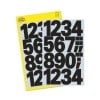 Packungsabbildung mit Etikettenbogen: Avery Zweckform Zahlen-Etiketten, Artikel:  3785, Format: 85 x 160 mm, Inhalt: 28 Sticker / 2 Bögen, 14 Sticker/Bogen