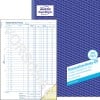 Produktabbildung mit Formularvorschau: Avery Zweckform, Artikel: 428, Kassenabrechnung, 210 x 297 mm, A4, 2 x 50 Blatt/Buch