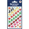 Packungsabbildung: Z-Design, Artikel: 4413, Deko Sticker, 85 x 160 mm, Kleinpackung, 102 Sticker / 3 Bögen