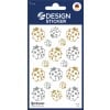 Packungsabbildung: Z-Design, Artikel: 4414, Deko Sticker, 85 x 160 mm, Kleinpackung, 18 Sticker / 1 Bogen