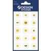 Packungsabbildung: Z-Design, Artikel: 4429, Glossy Sticker, 85 x 160 mm, Kleinpackung, 15 Sticker / 1 Bogen