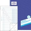 Produktabbildung: Kolonnen-Durchschreibbuch, 3 Kolonnen, A4, mit Blaupapier, 2x50 Blatt