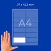 A4-Blattdiagramm mit Raster und einer Hand als Maßstab, beschriftet mit 97 x 42,3 mm?