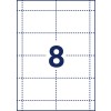 Stanzzeichnung Einzelbogen A4, Artikel: 4822, Namensschilder mit Clip, Format: 90 x 60 mm