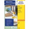 Packungsabbildung: Avery Zweckform Universal-Etiketten, permanent haftend, Artikel:  49300, Format: 210 x 297 mm, Druckereignung: Inkjet,Laser s/w,Farblaser, Inhalt: 180 Etiketten / 15 Bögen, 12 Etiketten/Bogen