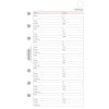 Abbildung Notizblatt, Artikel: 50332, Adressen Blatt,  Midi, Weiß, 96 x 172 mm, Inhalt: 16 Blätter / 1 Stück
