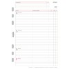 Abbildung Kalendarium, Artikel: 50577, Wochenplan, A5, 2027, 148 x 210 mm, Inhalt: 63 Blätter / 1 Stück