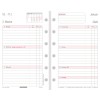 Abbildung Kalendarium, Artikel: 50616, Wochenplan,  Mini, 2026, Weiß, 79 x 125 mm