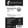 Produktabbildung: Chronoplan Mini, Artikel:  50616, Format: 79 x 125 mm, , 1 Stück/Bogen