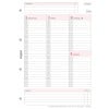 Abbildung Kalendarium, Artikel: 50706, Wochenplan, A4, 2026, Weiß, 210 x 297 mm, Inhalt: 62 Blätter / 1 Stück