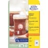 Packungsabbildung: Avery Zweckform Runde Etiketten, Artikel:  5080, Format: ⌀ 40 mm, Druckereignung: Inkjet,Laser s/w,Farblaser, Inhalt: 240 Etiketten / 10 Bögen, 24 Etiketten/Bogen