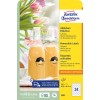 Packungsabbildung: Avery Zweckform Achteckige Etiketten, Artikel:  5082, Format: 40,8 x 40,3 mm, Druckereignung: Inkjet,Laser s/w,Farblaser, Inhalt: 240 Etiketten / 10 Bögen, 24 Etiketten/Bogen