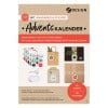 Packungsabbildung: Z-Design, Artikel: 51055, Set Adventskalender, 215 x 300 x 5 mm, 1 Sticker, Anhänger und Schnüre / 1 Set