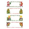 Abbildung Einzelbogen, Artikel: 52362, Weihnachtssticker, Format: 85 x 160 mm, 4 Sticker/Bogen