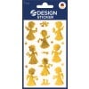 Packungsabbildung: Z-Design, Artikel: 52393, Weihnachtssticker, 85 x 160 mm, Kleinpackung, 8 Sticker / 1 Bogen