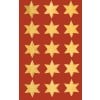 Abbildung Einzelbogen, Artikel: 52801, Weihnachtssticker, Format: 85 x 160 mm, 15 Sticker/Bogen