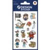 Packungsabbildung: Z-Design, Artikel: 53197, Kinder Aufkleber, 85 x 160 mm, Kleinpackung, 36 Sticker / 3 Bögen