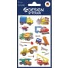 Packungsabbildung: Z-Design, Artikel: 53209, Kinder Aufkleber, 85 x 160 mm, Kleinpackung, 16 Sticker / 2 Bögen