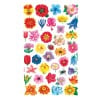 Abbildung Einzelbogen, Artikel: 54304, Blumenaufkleber, Format: 85 x 160 mm, 39 Sticker/Bogen
