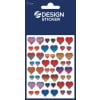 Packungsabbildung: Z-Design, Artikel: 55209, Glossy Sticker, 85 x 160 mm, Kleinpackung, 44 Sticker / 1 Bogen