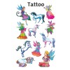 Abbildung Einzelbogen, Artikel: 56390, Kinder Tattoos, Format: 85 x 160 mm, 11 Tattoos/Bogen