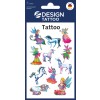 Packungsabbildung: Z-Design, Artikel: 56390, Kinder Tattoos, 85 x 160 mm, Kleinpackung, 11 Tattoos / 1 Bogen