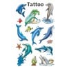 Abbildung Einzelbogen, Artikel: 56439, Kinder Tattoos, Format: 85 x 160 mm, 9 Tattoos/Bogen