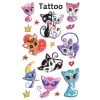 Abbildung Einzelbogen, Artikel: 56675, Kinder Tattoos, Format: 85 x 160 mm, 9 Tattoos/Bogen