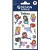 Packungsabbildung: Z-Design, Artikel: 56763, Kinder Tattoos, 85 x 160 mm, Kleinpackung, 14 Tattoos / 1 Bogen