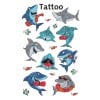 Abbildung Einzelbogen, Artikel: 56770, Kinder Tattoos, Format: 85 x 160 mm, 9 Tattoos/Bogen